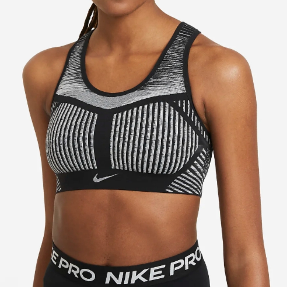 Nike FE/NOM Flyknit Women's High-Support Non-Padded Sports Bra